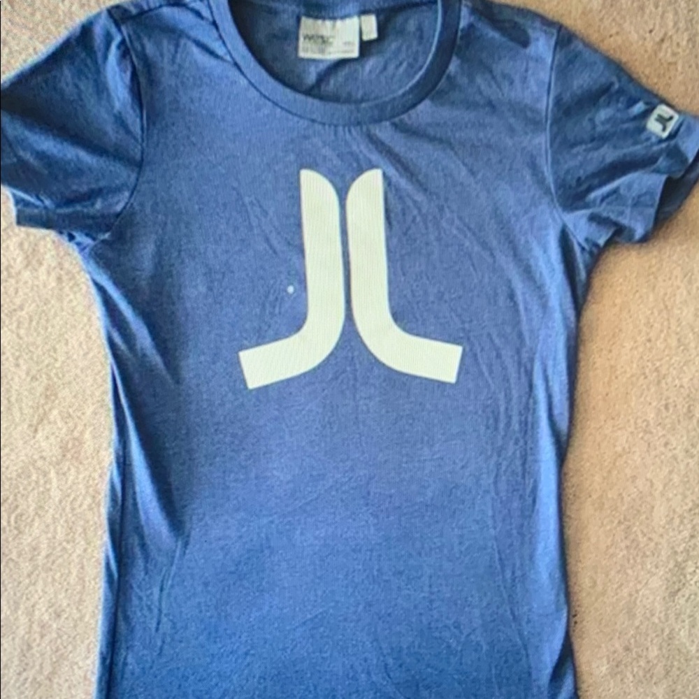 Stylish Blue Short Sleeve Tee